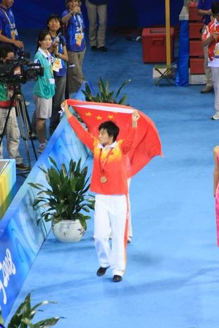 レスリング女子 72kg級　中国王嬌選手