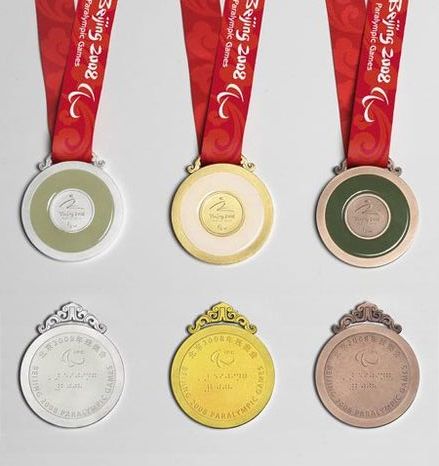 北京パラリンピックメダル　金メダル・銀メダル・銅メダル_s1