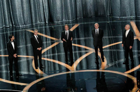Adrien Brody, Robert De Niro, Michael Douglas, Sir Anthony Hopkins and Sir Ben Kingsley