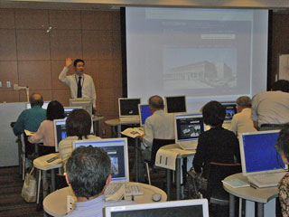 簡単パソコン教室、様子（2009.5.30）