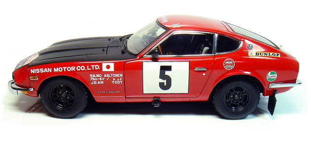 KYOSHO 1/18 Datsun 240Z '72 Monte Carlo No.5 | kojiのミニカーブログ