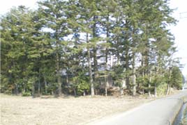 慶次郎の住宅跡