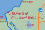 鶴岡市加茂の観光地図